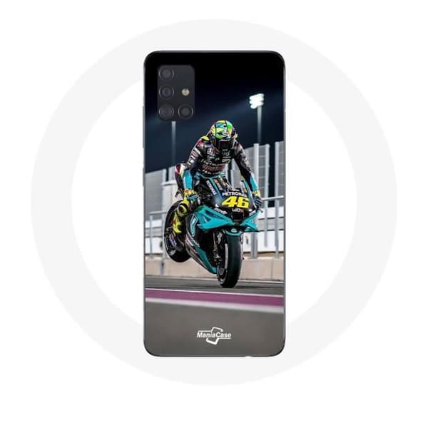 Coque - Valentino Rossi - Samsung Galaxy A71 - Skydd - Plast - Vit