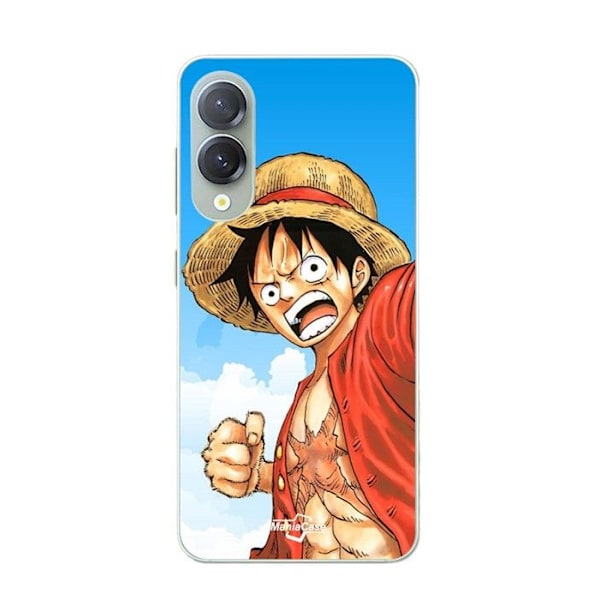Coque för Samsung Galaxy S25 Edge Monkey D Luffy one piece film Maniacase Svart