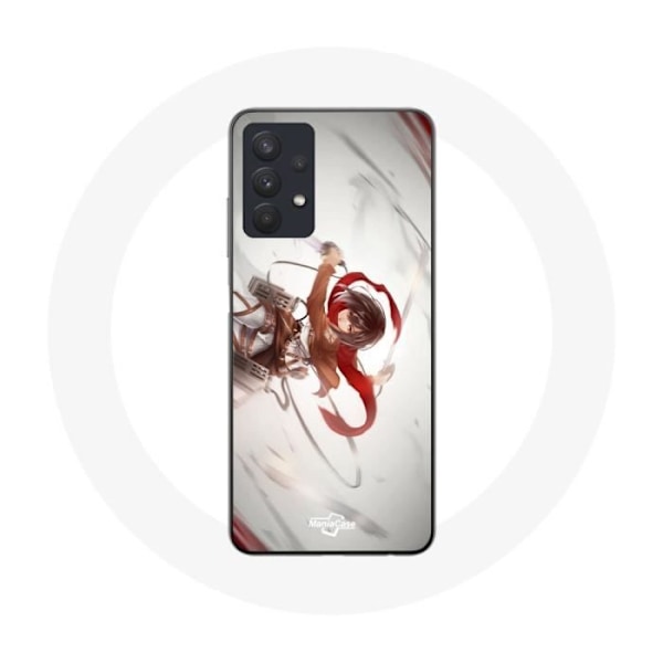 Coque för Samsung Galaxy A32 5G Mikasa Ackerman Attack on Titan Manga