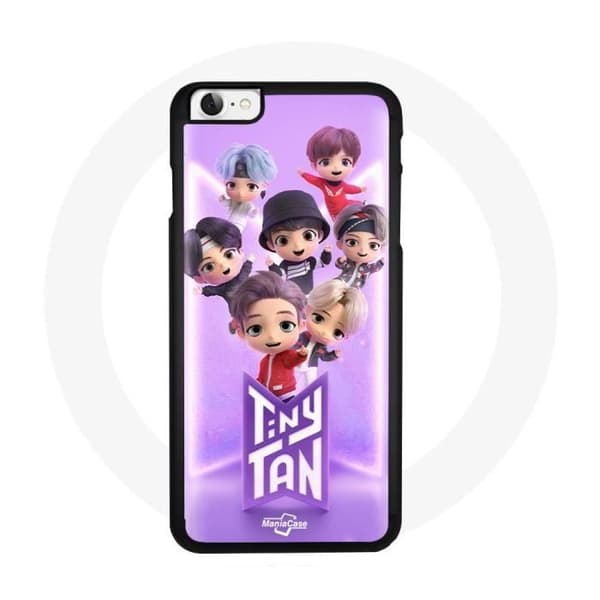 Coque för Iphone 7 BTS TinyTAN Animation Affisch RM Jin Suga J-Hope Jimin Jungkook Och V