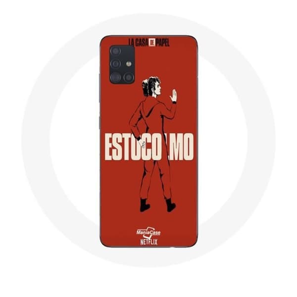 Cover til Samsung Galaxy A71 La Casa De Papel Estocolmo design