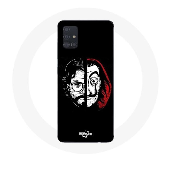 Coque Samsung Galaxy A51 La casa de papel El Profesor Masque Split