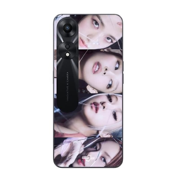 Coque pour Oppo A78 5G blackpink groupe lisa jennie jisoo rosé Maniacase