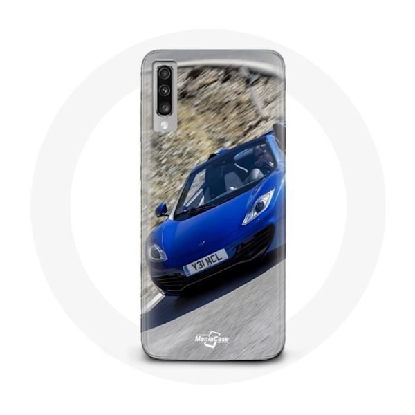 Coque för Samsung Galaxy A50 Formel 1 McLaren Bil Blå