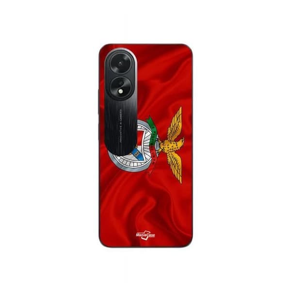 Coque Oppo A58 SLB BENFICA PUNAINEN Maniacase