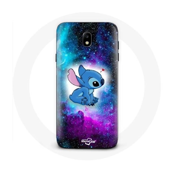 Coque - Maniacase - Galaxy J5 2017 - Stitch Ohana - Mjuk - Färgglad Färgad