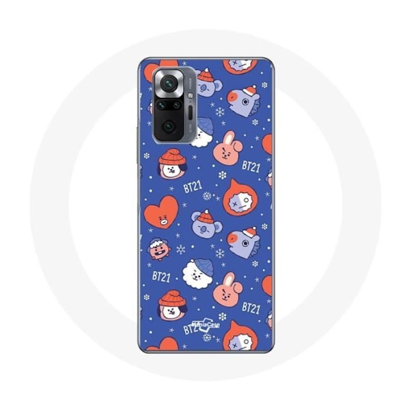 Coque för Xiaomi Redmi Note 10 Pro BTS Bangtan Sonyeondan BT21 Jul 2023