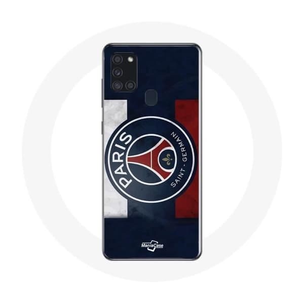 Coque - Maniacase - Samsung Galaxy A21S - Souple - PSG Logotyp - Skydd