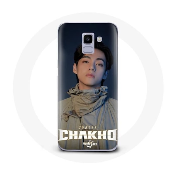 Coque för Samsung Galaxy A8 2018 Bangtan Sonyeondan 7 Fates Chakho Med BTS V Jooan