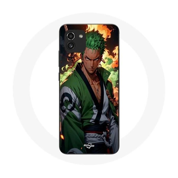 Coque Samsung Galaxy A03 One piece Zoro manga anime 3D konst