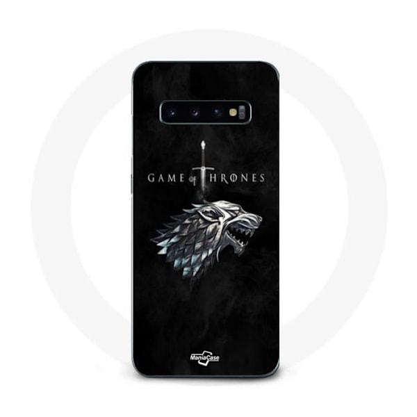 Coque Maniacase för Samsung Galaxy S10 Plus Game Of Thrones House Stark