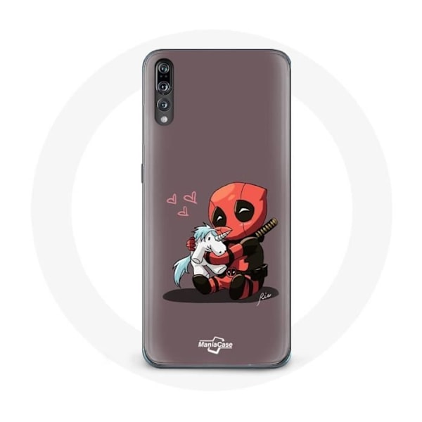 Coque för Huawei P20 Pro DeadPool Unicorn Licorne