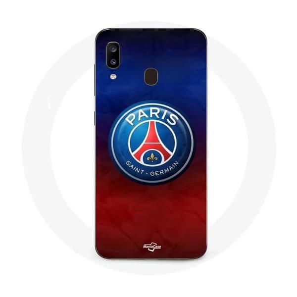 Coque Samsung Galaxy A20e PSG-logotyp färgad