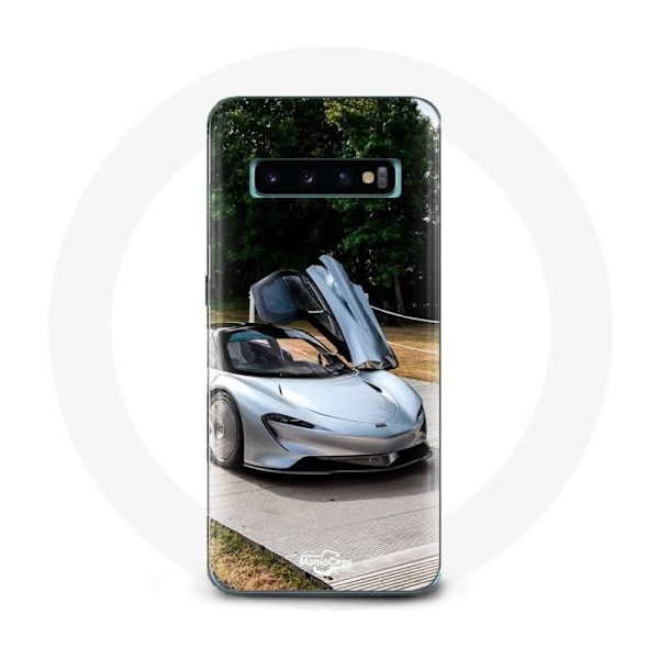 Coque - McLaren - Galaxy S10 - Formel 1 - Grå - Styv Sportskal Grå