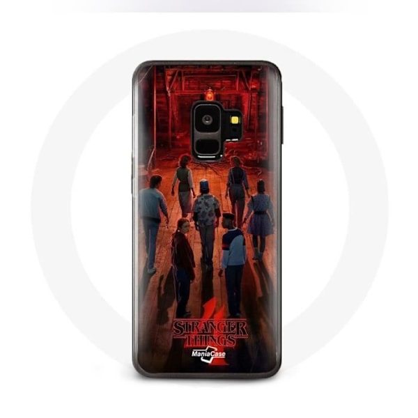 Coque för Samsung Galaxy S9 Plus Stranger Things Affisch Team Fan Art Säsong 4