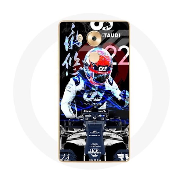 Coque för Huawei Mate 8 Formel 1 Yuki Tsunoda japansk F1-förare