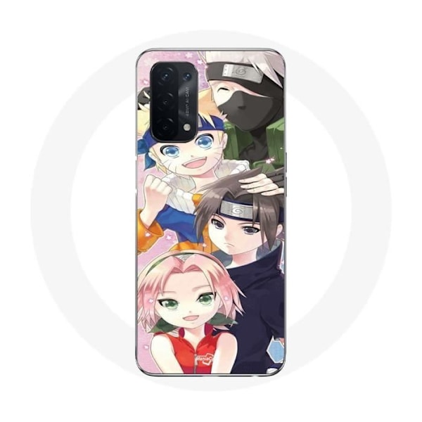 Coque Maniacase för Oppo A54 5G kakashi naruto sasuke sakura