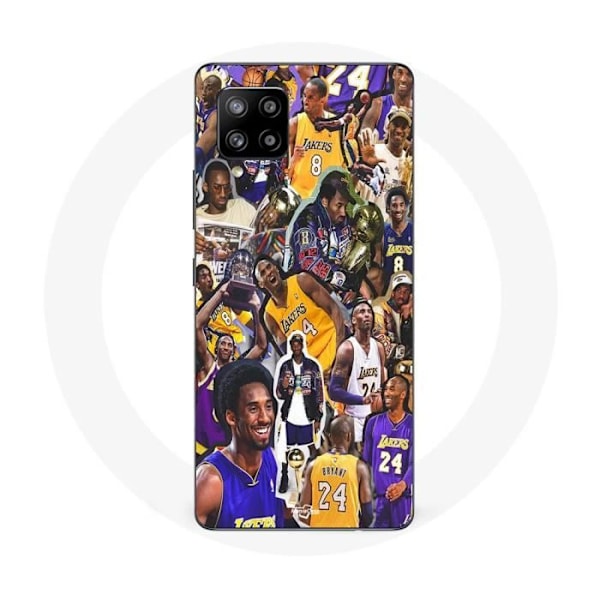 Coque Maniacase för Samsung Galaxy A42 5g kobe bryant alla generationer champion NBA