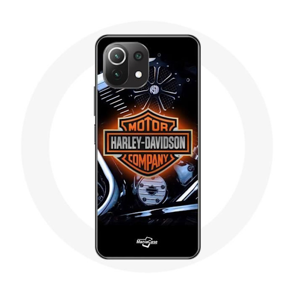 Coque - Harley Davidson - Mi 11 Lite - Blød - Sort - Beskyttelse