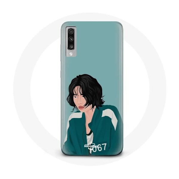 Coque för Samsung Galaxy A50 Squid Game Kang Sae Byeok Ansikte