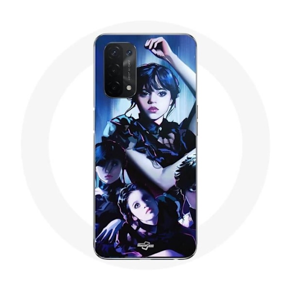 Coque Oppo A54 5G onsdag Mercredi Addams