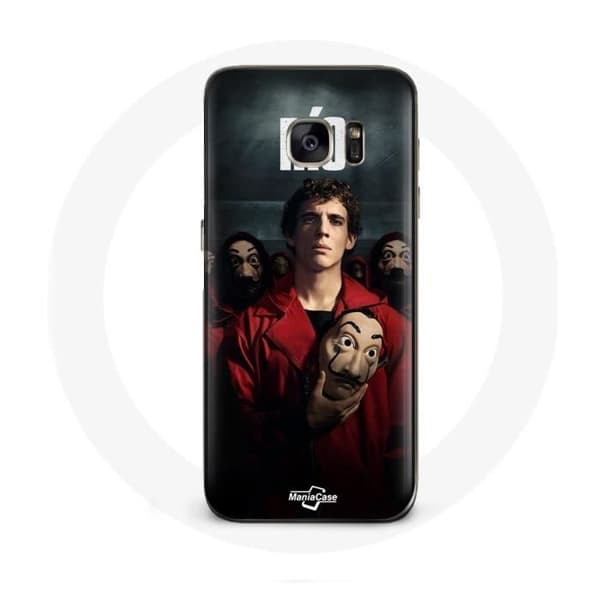 Coque pour Samsung Galaxy S7 Edge La Casa De Papel Rio Masque