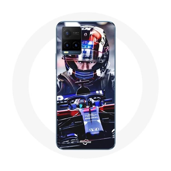 Skyddsskal - Maniacase - Vivo Y21s/Y21 2021 - Svart - Formule 1 - Pierre Gasly Svart