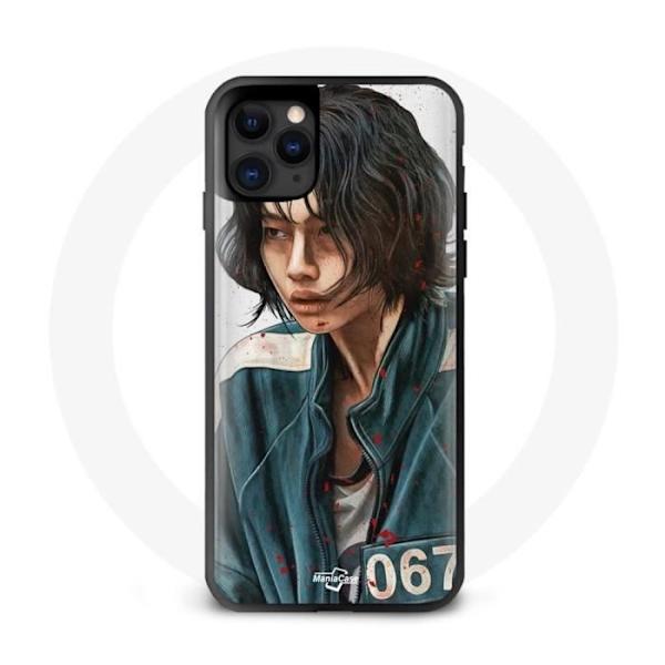 Coque Iphone 12 pro max Squid Game Kang Sae Byeok No 067
