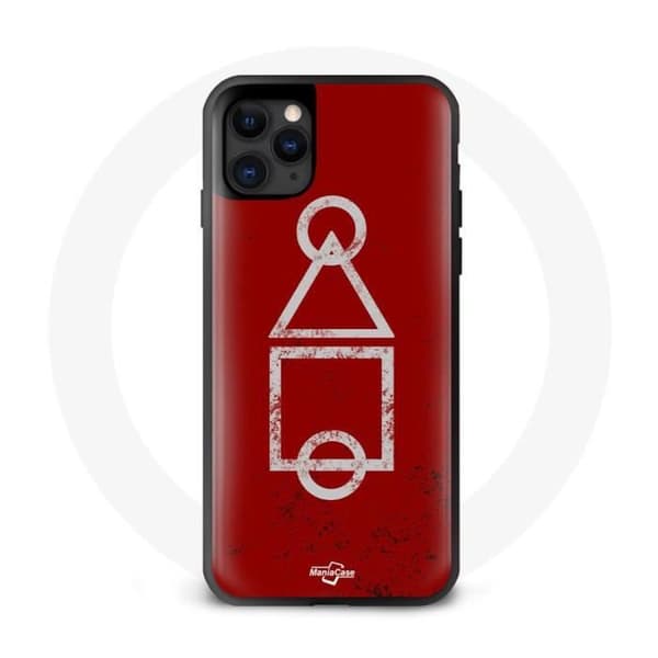 Coque - Squid Game - Iphone 11 Pro - Blød - Rød - Unisex