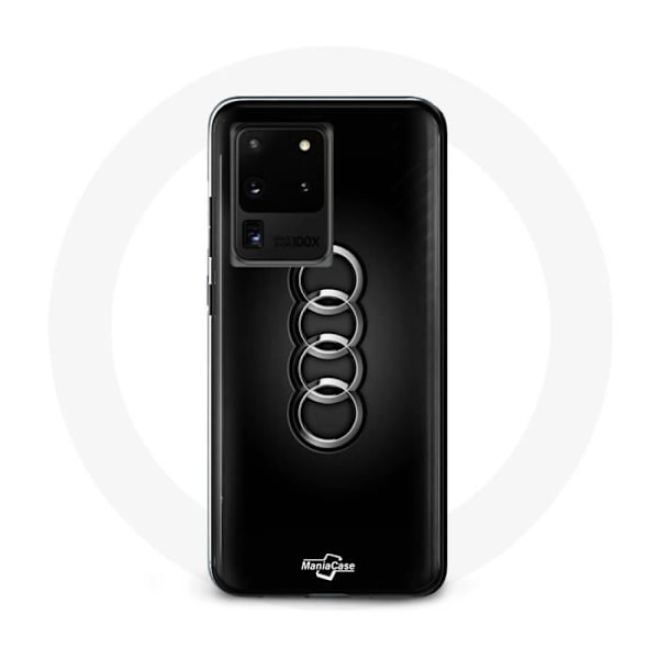Coque för Samsung Galaxy S20 Ultra Audi-logotyp navlock botten svart