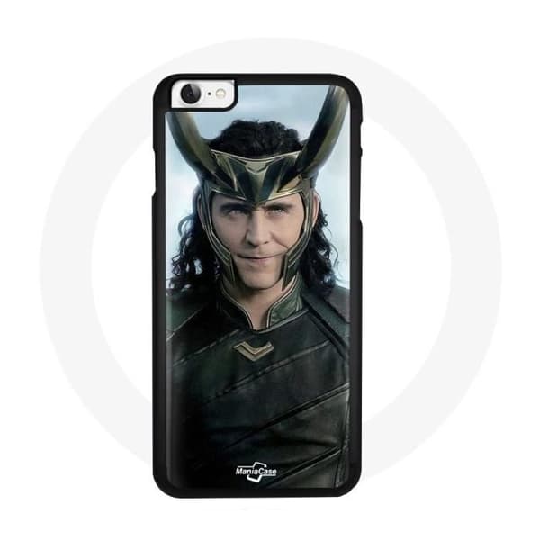 Cover - Maniacase - Iphone 4 - Loki Thor Ragnarok - Silikone - Blød svart