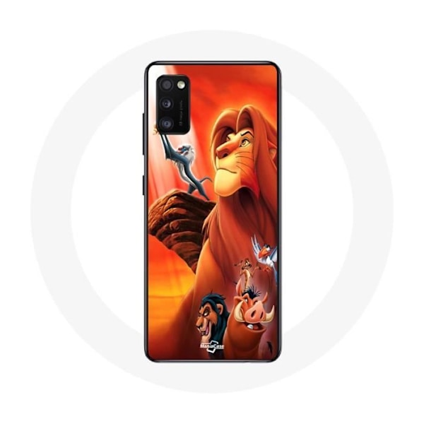 Coque Samsung Galaxy A41 Le Roi Lion Simba et Mufasa