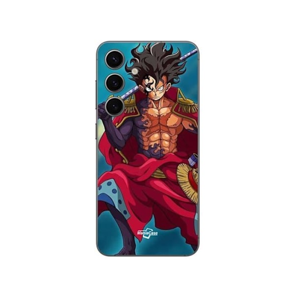 Coque - One Piece - Samsung Galaxy S24 Plus - Luffy går in i Gear 5 - Flexibel - Blå