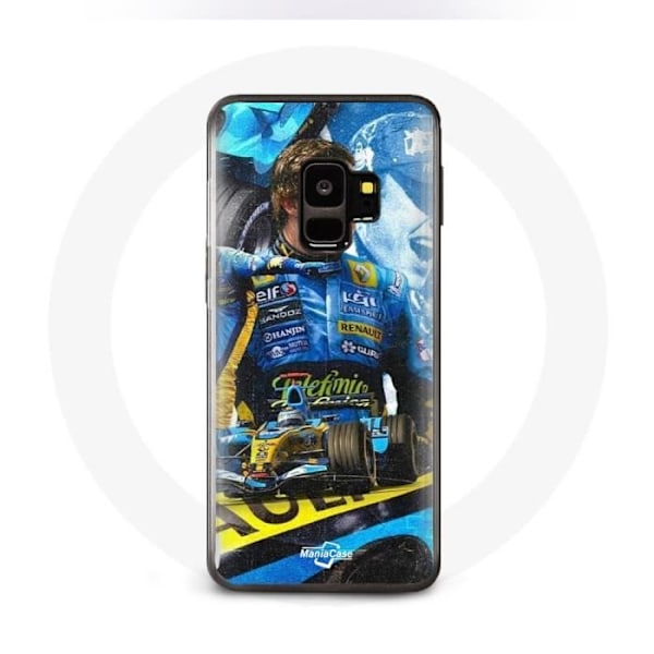 Skydd för Samsung Galaxy S9 Plus Formel 1 Fernando Alonso världsmästare i F1