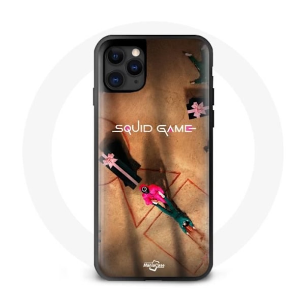 Telefonfodral - Squid Game - iPhone 13 Pro - Mjuk - Inspirerad design - Svart