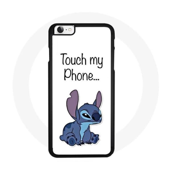 Coque - Stitch - Iphone 7 - Mjuk - Svart - Barn