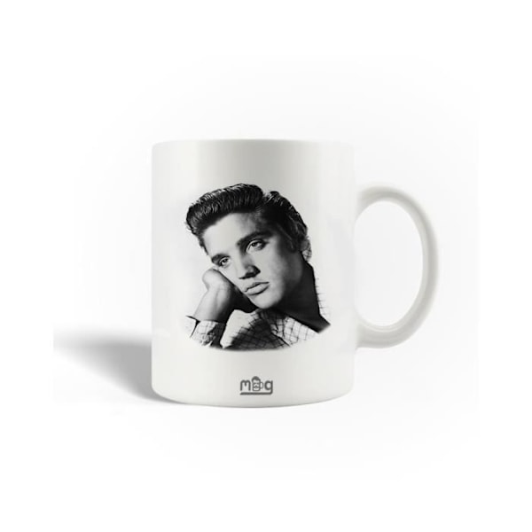 Mugg i keramik Elvis Presley sångare