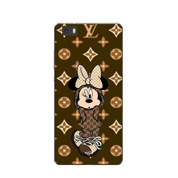 Coque Maniacase för Huawei P8 Lite minnie Disney Lv brun
