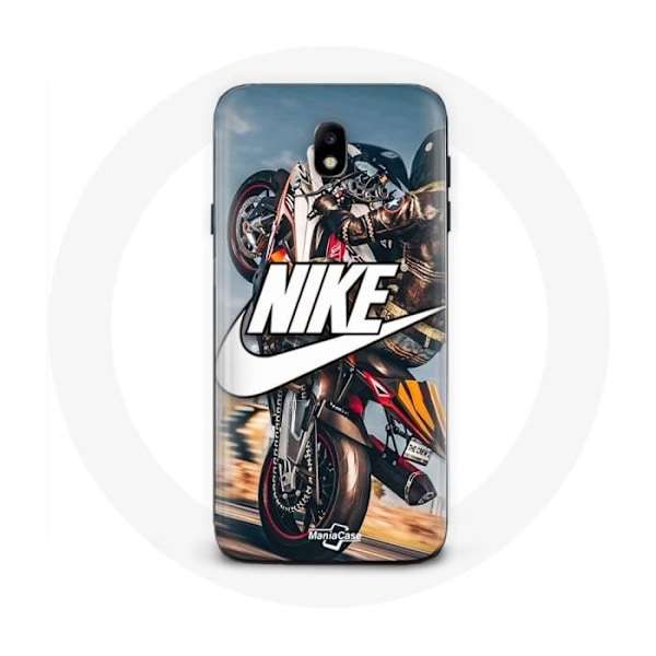 Coque - Maniacase - Samsung Galaxy J5 2017 - Nike-logga - Silikon - Mjuk svart