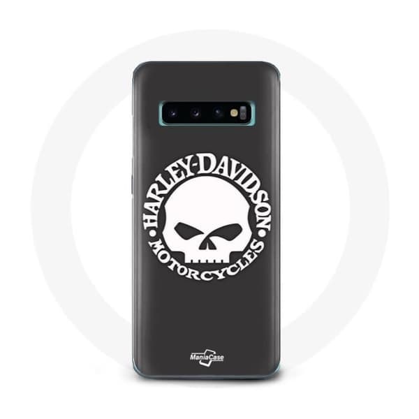 Cover til Samsung Galaxy S10 Plus Harley Davidson Motors Dødningehoved