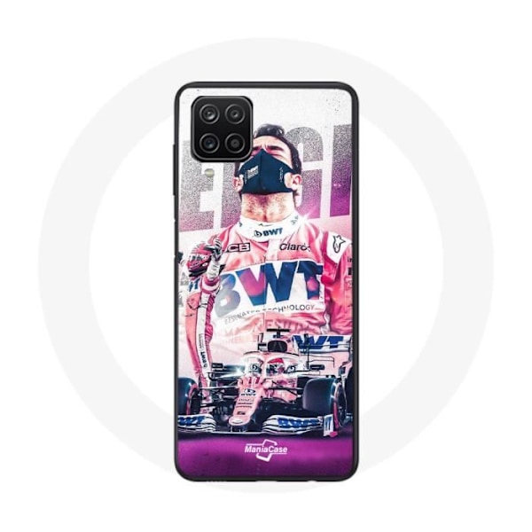 Coque Samsung Galaxy A12 Formel 1 Sergio Pérez F1-förare