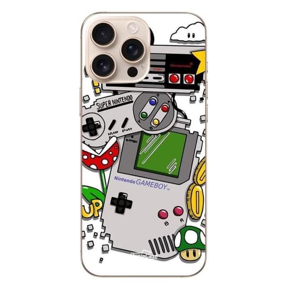 Coque Iphone 16 Pro Max Konsoler nintendo vintage old school Maniacase