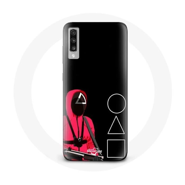 Skydd för Samsung Galaxy A50 Squid Game Triangel, Fyrkant och Cirkel Masker