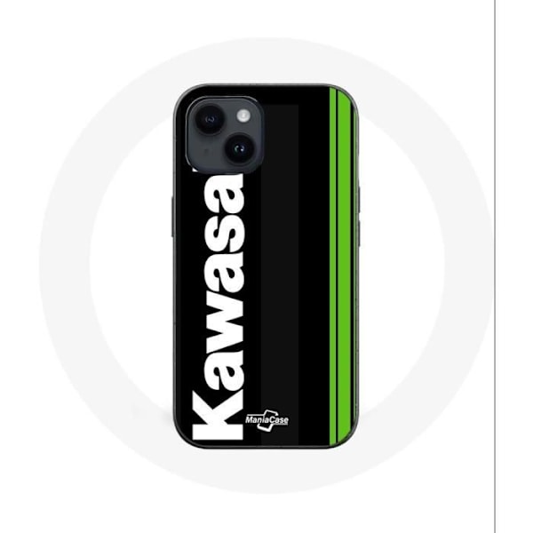 Skydd för Iphone 14 - Kawasaki - Logotyp - Mjuk - Svart - Unisex