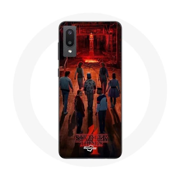 Coque för Samsung Galaxy A02 Stranger Things Affisch Utrustning Fan Art Säsong 4