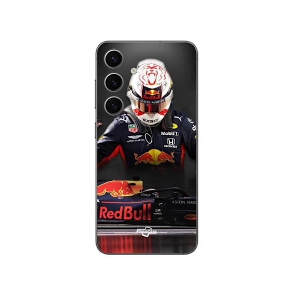 Coque - MOTO GP - Samsung Galaxy S24 - Flexibel - Svart - Design Max Verstappen