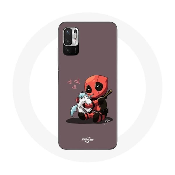 Coque för Xiaomi Redmi Note 10T 5G DeadPool unicorn licorne
