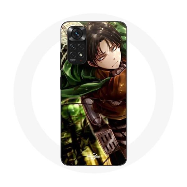 Cover til Xiaomi Redmi Note 11 4G Attack on Titan Levi Ackerman