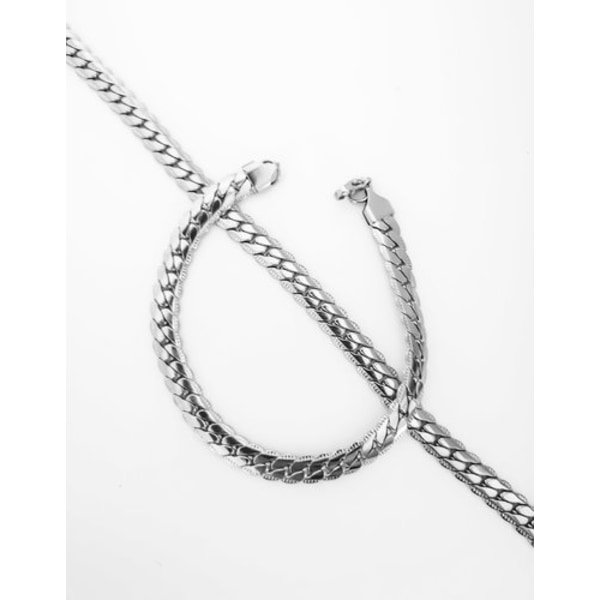 Set matchande halsband och armband silver Sil ce15 | Fyndiq