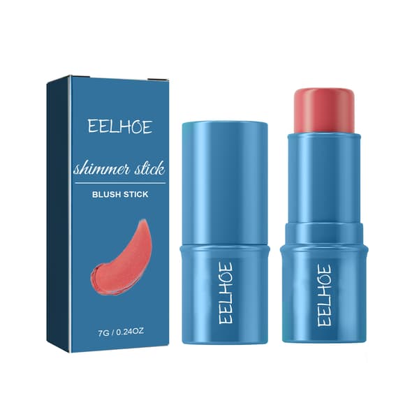 NY 7g/ask Multi-Function Blush Stick - 3D highlighting, naturlig, vattentät, lättviktig, lat makeup contour cream